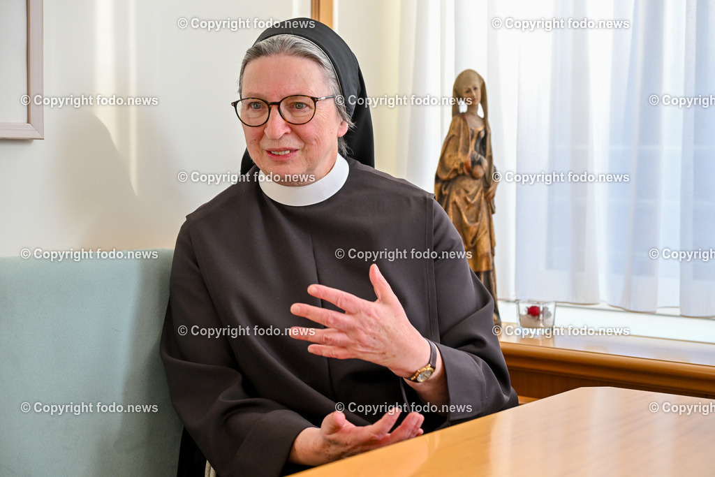 Schwester Barbara Lehner_ oberste Managerin des Ordensklinikum Elisabethinen Linz-Wien_ 04.03.2024-12 | 04.03.2024, Ordensklinikum Elisabethinen Linz, AUT, Schwester Barbara Lehner, im Bild Schwester Barbara Lehner (oberste Managerin des Ordensklinikum Elisabethinen Linz-Wien)