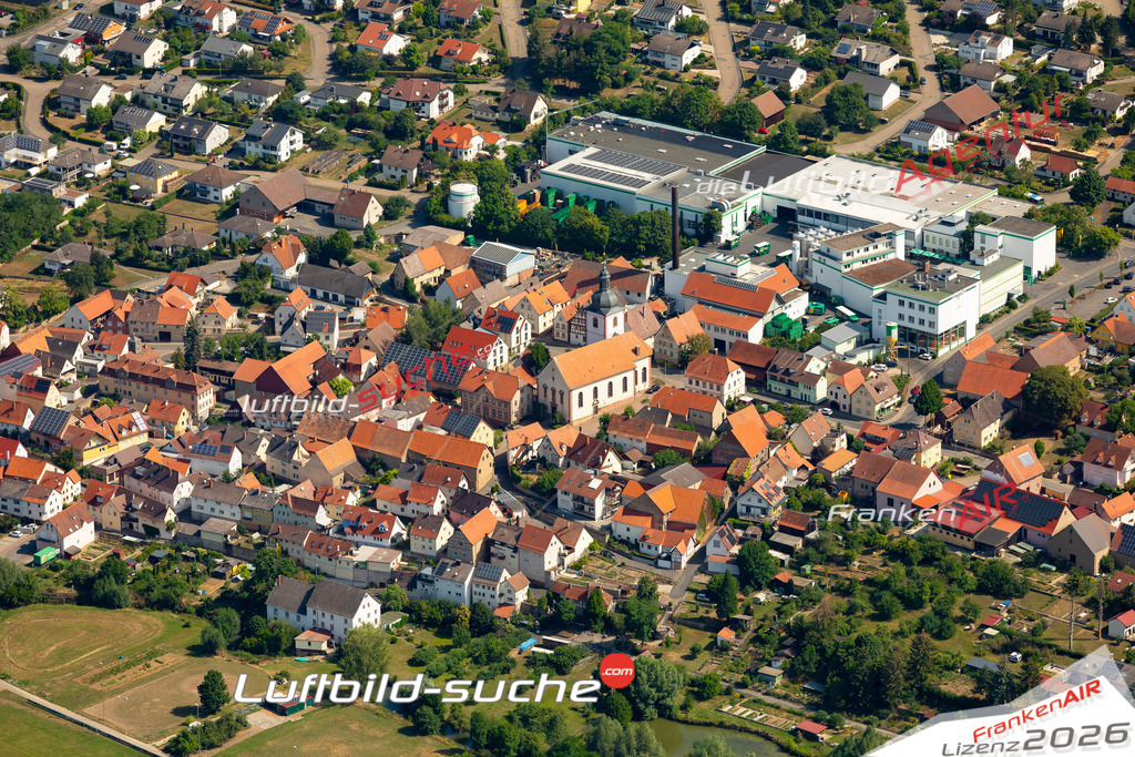Das Luftbild zeigt : StadtkernDistelhausen Tauberbischofsheim - Die Luftaufnahme wurde 2023 vom UL-Flugzeug aus erstellt ( keine Drohne ) - Hochauflösende Luftaufnahme - Für grossformatige Ausdrucke geeignet. Die Geschenkidee !Mit Lizenz und Bildrechte bestellbar