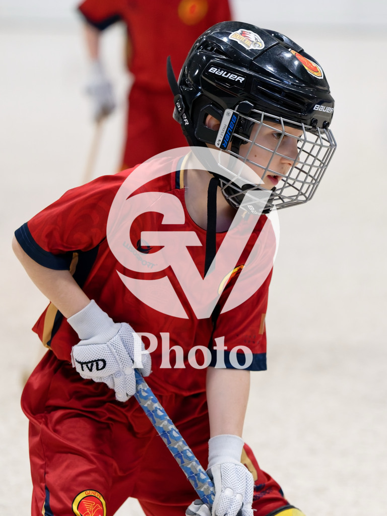 U11  - Geneve RHC v Pully RHC  |  during the U11  match between Geneve RHC and Pully RHC  at Centre sportif de la queue d'arve in Geneve, Switzerland