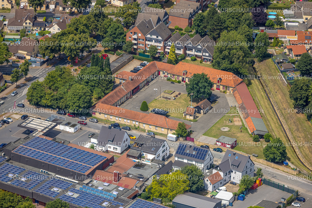 Hamm250702717West | Luftbild, Alter Bauhof Herringen, Sehenswürdigkeit, Stadtbezirk Herringen, Hamm, Ruhrgebiet, Nordrhein-Westfalen, Deutschland