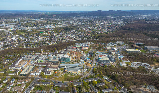 Bonn220403606 | Luftbild, Universitätsklinikum Bonn, Venusberg-Campus, Venusberg, Bonn, Rheinland, Nordrhein-Westfalen, Deutschland