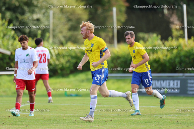 Fußball I Herren I Senioren Landesliga Holstein I 5. Spieltag I SC Rönnau - VfB Lübeck U21 I 23.08.2025.104 | Lasse Koth (29, SC Rönnau) - Realisiert mit Pictrs.com