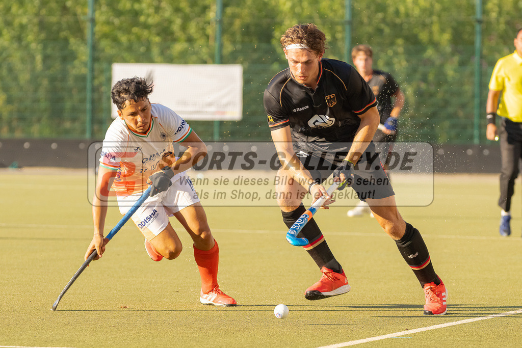 HK_20230819_103316 | 4 Nations Tournament ( MU21 ) India - Germany am 19.8.2023 DHC Düsseldorf, Düsseldorf ,
