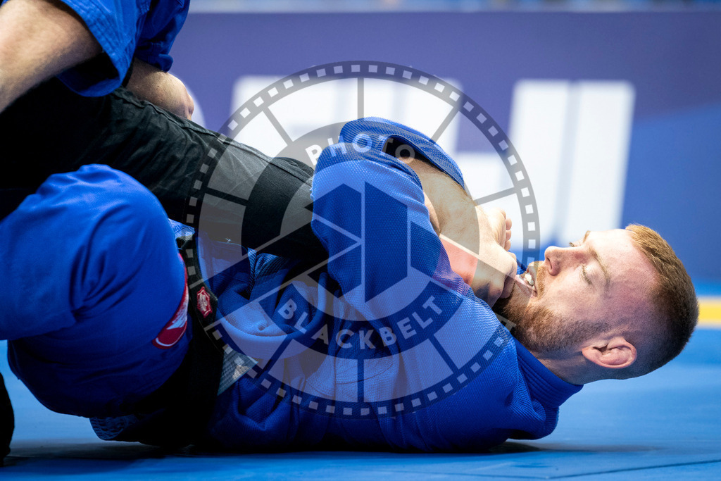 20240126PBB0216 | Fighters compete during the Brazilian Jiu-Jitsu European Championship of the IBJJF in Paris, France, on January 26, 2024.