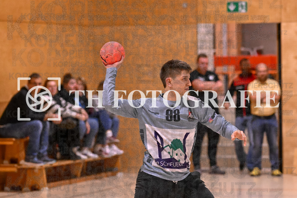 GER, SG Maulburg/Steinen - SG Allensbach/Dettingen, Handball, Landesliga Suedbaden, 2. Spieltag, Saison 2024/2025, 28.09.2024 | Eike Nasdala (SG Maulburg/Steinen, #98)GER, SG Maulburg/Steinen - SG Allensbach/Dettingen, Handball, Landesliga Suedbaden, 2. Spieltag, Saison 2024/2025, 28.09.2024Foto: TH Fotografie/Thomas Hess
