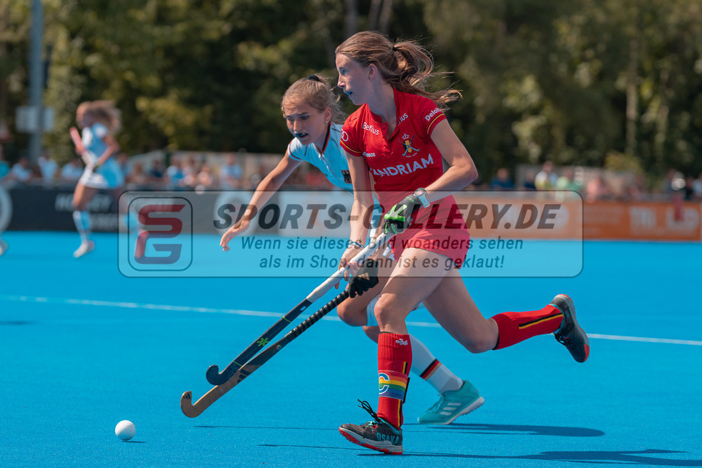 HK_20230712_101556 | Euro Hockey WU18 Belgium vs Germany Championship Girls &amp; Boys am 12.7.2023 CHTC , Krefeld ,
