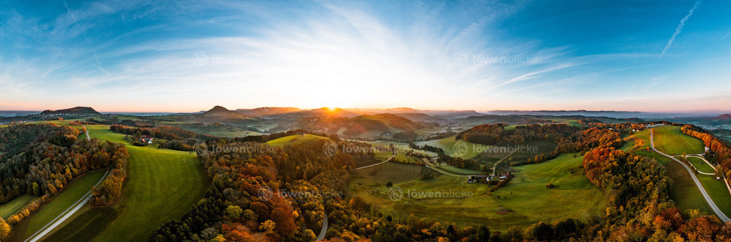 Sonnenaufgang über der Alb | löwenblicke | shop