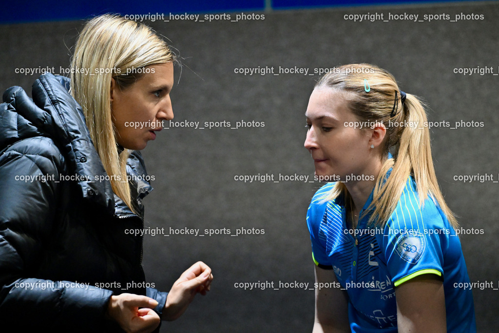 SCO Sprengnetter Bodensdorf vs. SU Sparkasse Kufstein  | Trainerin SCO Bodensdorf Burgar Spela, Paulin Lea, SCO Sprengnetter Bodensdorf vs. SU Sparkasse Kufstein , SCO Sprengnetter Bodensdorf vs. SU Sparkasse Kufstein am 08.02.2026 in Bodensdorf (SCO Sportheim), Austria, (Photo by Bernd Stefan)