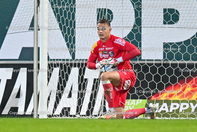 AUT, OEFB Uniqua Cup, Fussball SV Ried vs RZ Wolfsberger AC | 26.09.2023, Innviertel Arena Ried, AUT, OEFB Uniqua Cup, 2. Runde, SV Ried vs RZ Wolfsberger AC, im Bild Lukas Guetlbauer (WAC)



// OEFB Uniqua Cup Match round 2 between SV Ried and RZ Wolfsberger AC in Ried, Austria on 2023/09/26