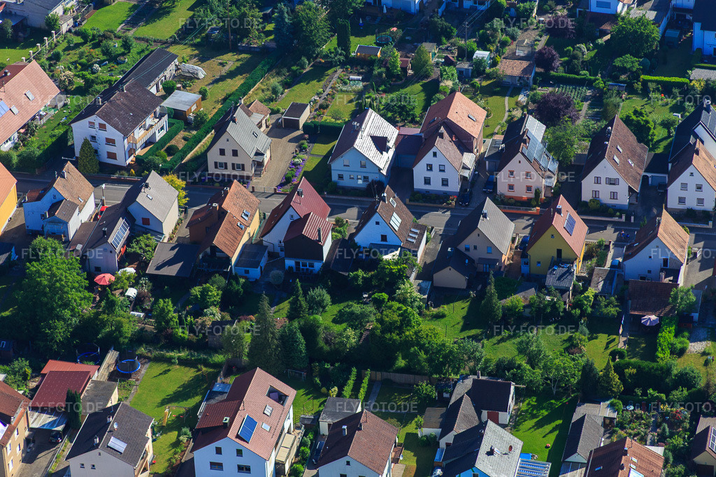 Luftbild: Waldstr in Kandel im Bundesland Rheinland-Pfalz in Deutschland. Foto: IMG_080153.jpg vom 05.06.2015 durch Werner Riehm/FLY-FOTO.de