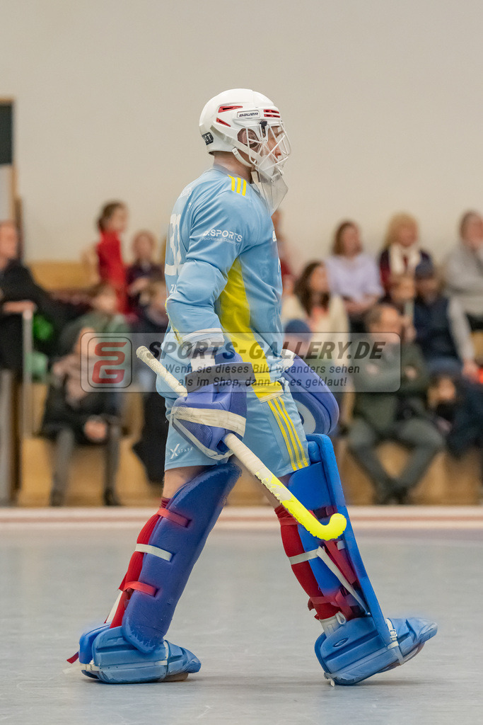 HK_20230107_102256 | 1. Bundesliga ( Halle ) Herren Düsseldorfer HC -  Crefelder HTC am 7.1.2023 Düsseldorfer HC, Düsseldorf , Zickler Anton Torwart ( Düsseldorfer HC #32 )