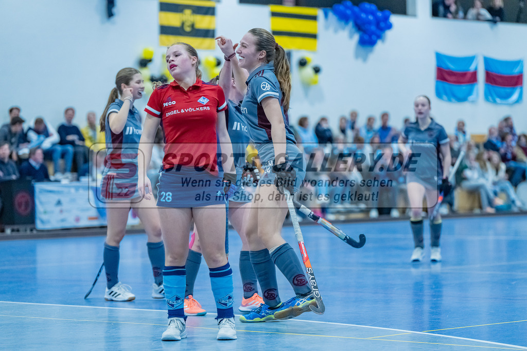 HK_20240303_109262 | Spiel um Platz 3 Deutsche Meisterschaft WU16 am 3.3.2024 Halle DHC, Düsseldorf ,