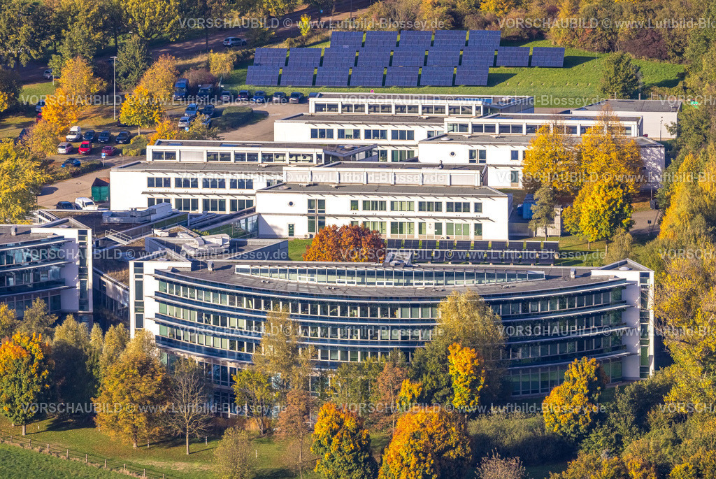 Gladbeck221005386 | Luftbild, Gewerbegebiet Innova-Park, IWG Innovationszentrum Wiesenbusch Gladbeck, Solaranlage, Rentfort, Gladbeck, Ruhrgebiet, Nordrhein-Westfalen, Deutschland