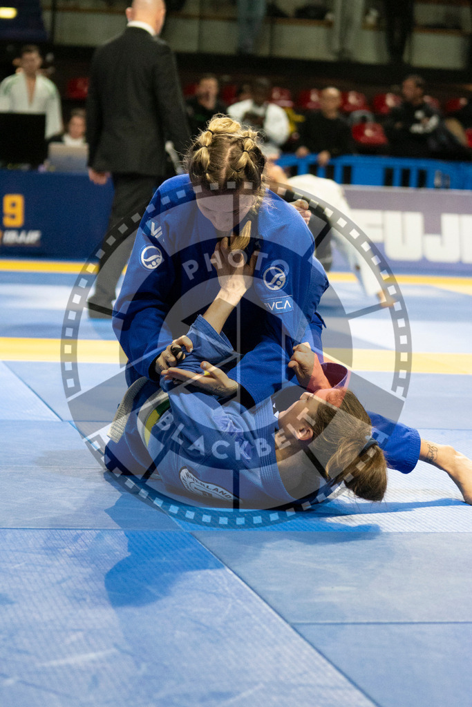 20240119PBB1161 | Fighters compete during the IBJJF European Championship in Paris, France, on January 19, 2024.