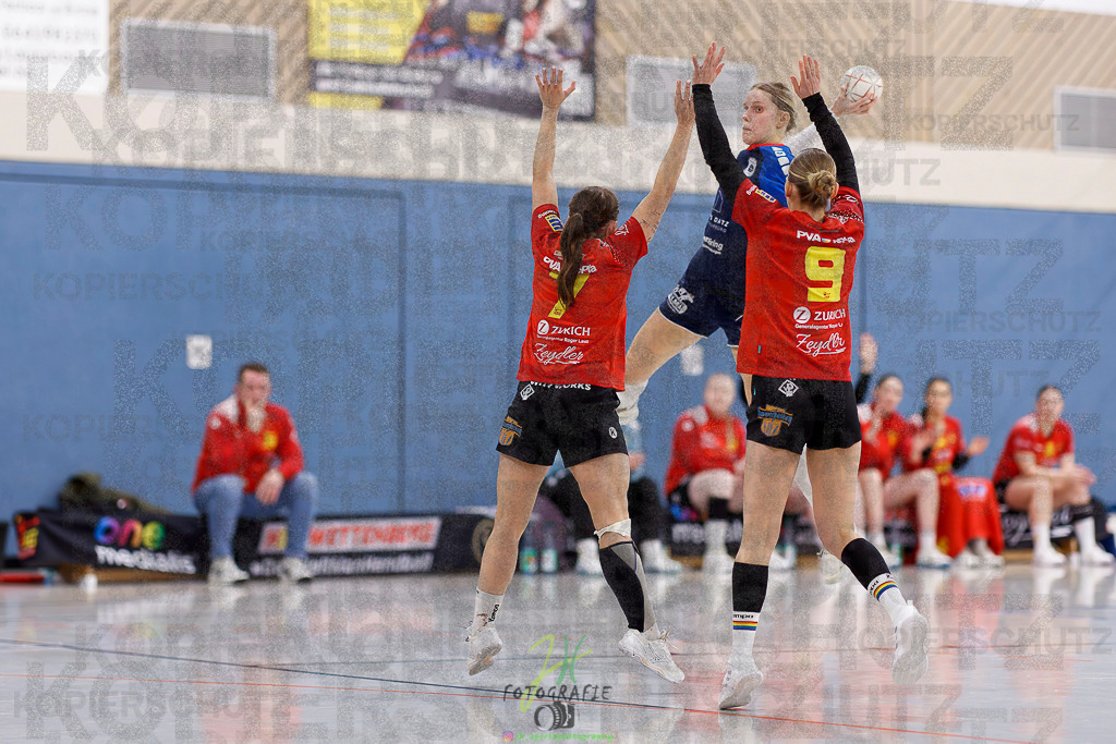 Frauen Regionalliga (HHV); HSG Wettenberg - TV Hüttenberg | Frauen Regionalliga (HHV); HSG Wettenberg - TV Hüttenberg am 06.12.2025 in Launsbach (Wettenberg) (Halle GS Launsbach (Wettenberg))Photo © 2025 - Jörg Heinrich - Realisiert mit Pictrs.com