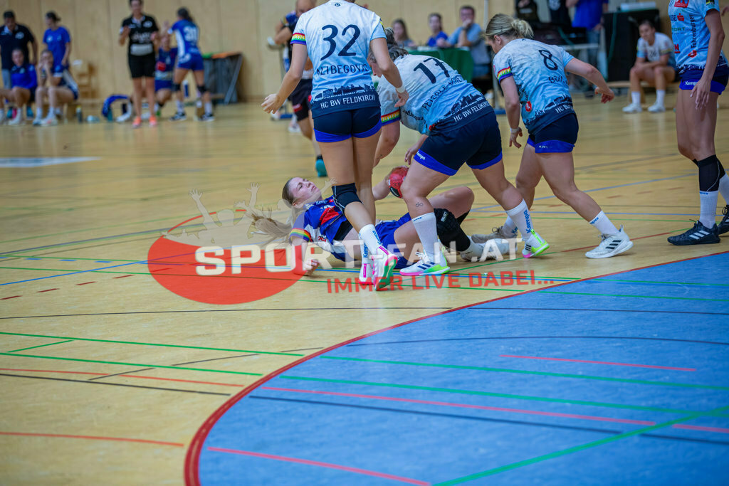 WHA Women Handball Austria | WHA Women Handball Austria SC witasek Ferlach - HC Sparkasse BW Feldkirch am 02.09.2023 in Ferlach
(Ballspielhalle), Austria, (Photo by Ernst Krawagner sport-fan.at) - Realisiert mit Pictrs.com