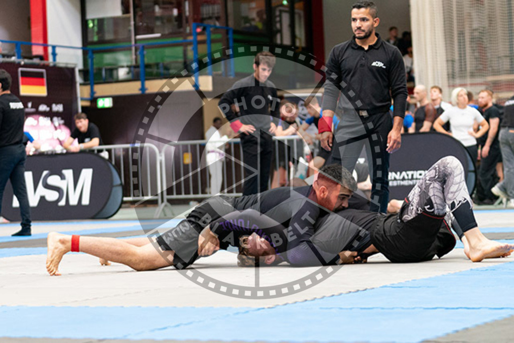 20230826PBB54423 | Fighters compete during the AJP INTLPRO BJJ and grappling competition in Hamburg, Germany, on August 26 2023.