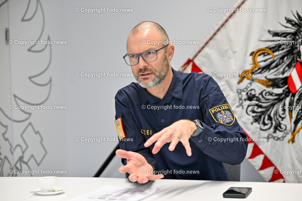 Andreas Pilsl_ Landespolizeidirektor Ooe_ 28.12.2023-38 | 28.12.2023, Landespolizeidirektion Oberoesterreich, AUT, Andreas Pilsl, im Bild Andreas Pilsl (Landespolizeidirektor Ooe)