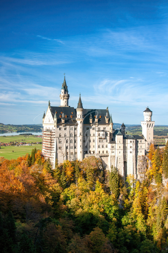 Neuschwanstein | Schloss Neuschwanstein im Herbst