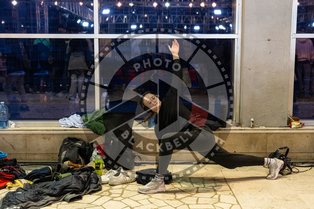 20260215PBB2059 | Fighters compete during the ADCC European Trials competition day 2 in Belgrade, Serbia, on February 15, 2026.