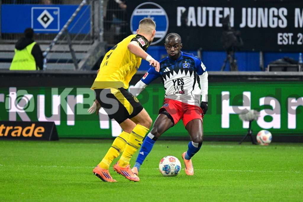 KBS Picture_HSV-Dortmund_050 | v.l. Anton Waldemar (Bor. Dortmund) , Dompe Jean-Luc (HSV) ,Sportplatz :  Volksparkstadion, - Realisiert mit Pictrs.com