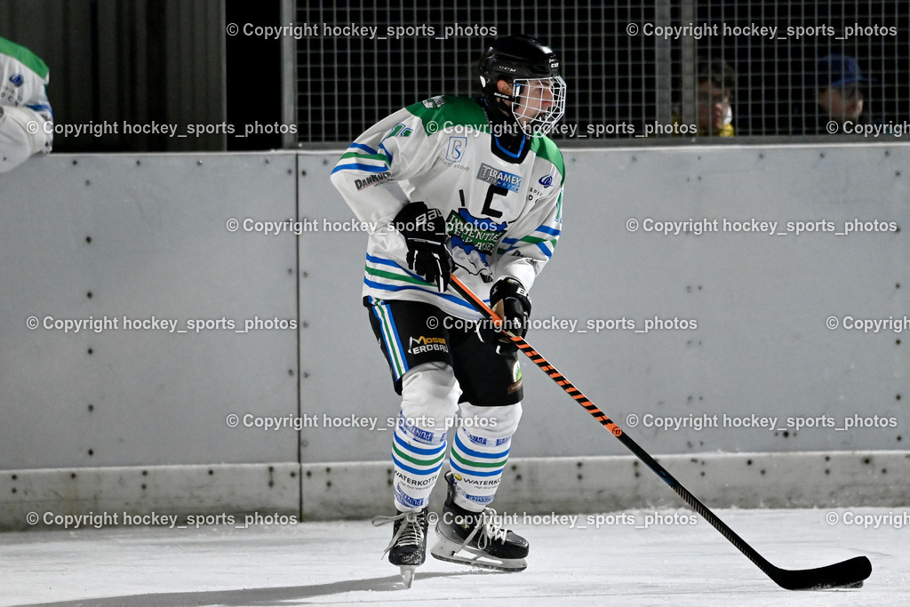 EC Tigers Paternion vs. EC Feld am See Ledenitzen | #11 Wuntschek Dominik Feld am See Ledenitzen, EC Tigers Paternion vs. EC Feld am See Ledenitzen, EC Tigers Paternion vs. EC Feld am See Ledenitzen am 19.01.2025 in Villach (Eisplatz Paternion), Austria, (Photo by Bernd Stefan)