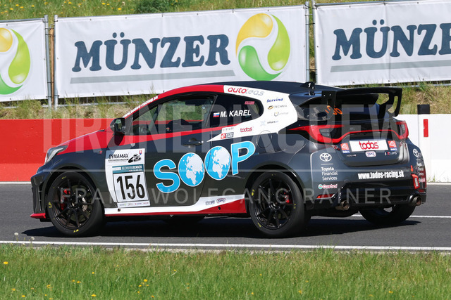 FIA European Hill Climb Championship – Rechberg 2026 | FIA European Hill Climb Championship at Rechberg, held from 24 to 26 April 2026 near Tulwitz, Styria, Austria. The image shows Milan KAREL (SVK) Toyota Yaris GR.