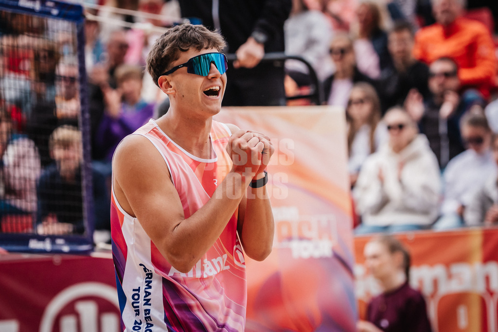 Beachvolleyball | Männer | Allianz German Beach Tour 2025 | Tourstop Düsseldorf | 17.05.2025 | Kristians Fokerots