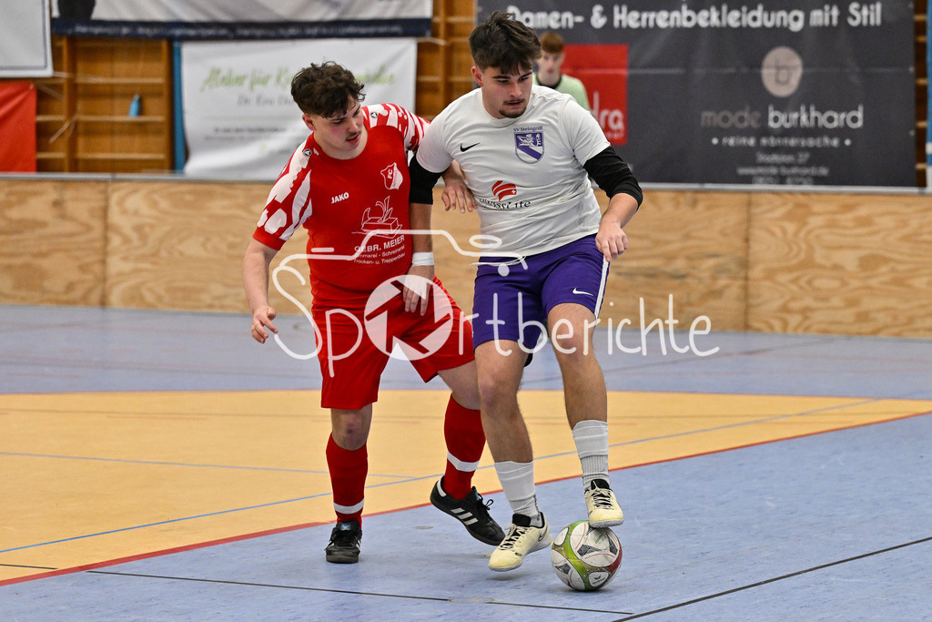 Maierbräu Neujahrscup der Herren | SV Steingriff gegen FC Affing II / Viertelfinale