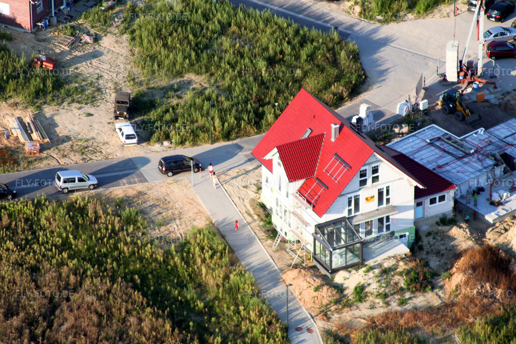 Luftbild: Neubaugebiet Am Höhenweg in Kandel im Bundesland Rheinland-Pfalz in Deutschland. Foto: IMG_7405.jpg vom 25.08.2007 durch Werner Riehm/FLY-FOTO.de