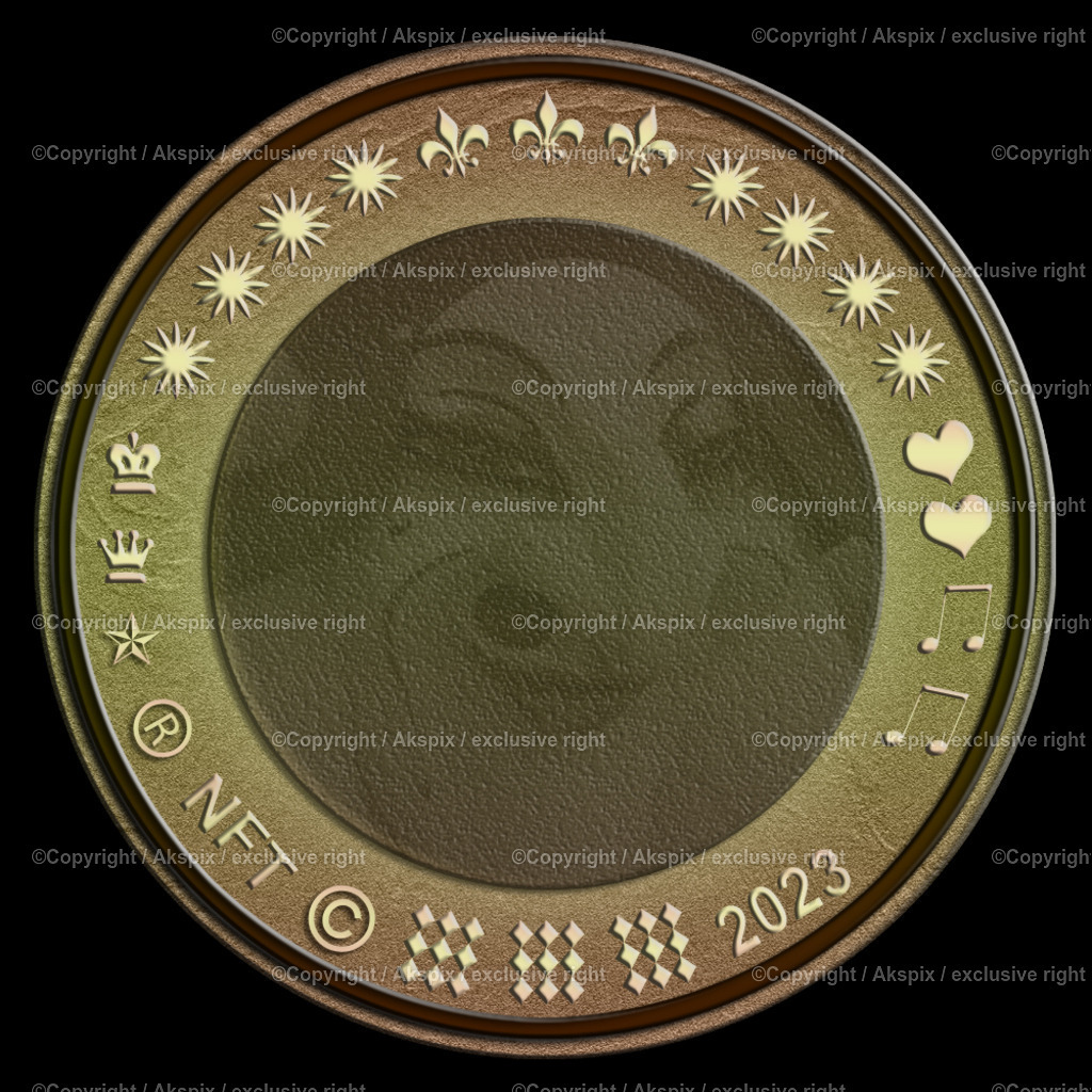NFTs_Coin-Clownmask-2023 | Die Bildagentur Akspix ist eine Online-Bildagentur und bietet professionelles und kreatives Bildmaterial Royalty free und Rights Managed. Bildarchiv Akspix bietet eine große Auswahl an kreativen und klassischen Motiven.Frankfurt Fotograf, Fotoshooting
