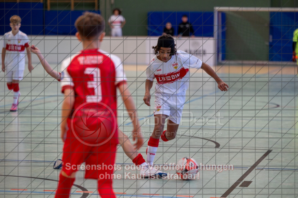 20251213_113528_0601 | SGM Do/Rei U13 1 - VfB Stuttgart27. internationaler Prinzing Junior Cup in der Donzdorfer Lautertalhalle - 13.12.2025,Foto: PhotoPeet-Sportfotografie/Peter Harich