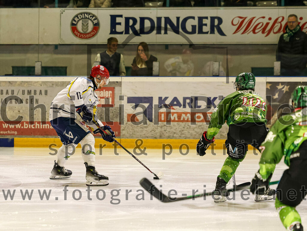 2023-12-26_011_TSV_Erding_gegen_ERV_Schweinfurt | Erding, Deutschland, 26.12.2023:
Eishockey, Bayernliga Vorrunde 2023 / 2024, 20. Spieltag, TSV Erding gegen ERV Schweinfurt, Endergebnis: 9:3

Paul Wallek (Erding Gladiators, #44)

Foto: Christian Riedel / fotografie-riedel.net