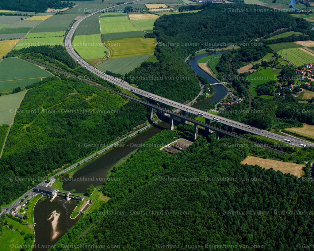 2508317 | Brücken über die Werra bei Laubach
