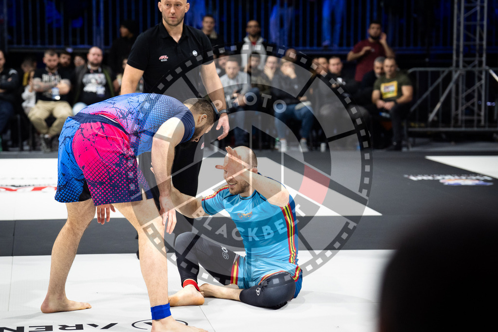 20260215PBB9653 | Fighters compete during the ADCC European Trials competition day 2 in Belgrade, Serbia, on February 15, 2026.