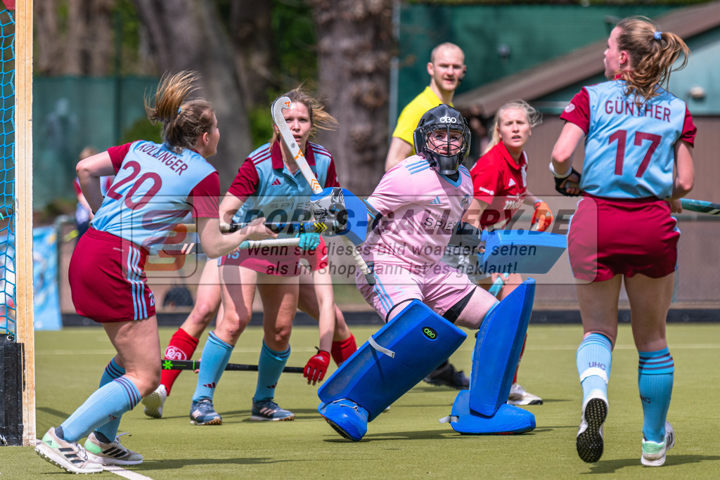 SM_20240427-D85_0308 | Playoffs:1.Bundesliga Feldhockey (W) UHC - DCadA /  1:3 (0:1)