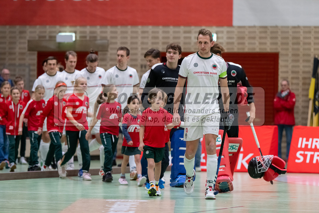 HK_20241214_100193 | 1. Bundesliga Halle Herren Crefelder HTC - Rot-Weiss Köln am 14.12.2024 Halle Glockenpitz, Krefeld ,