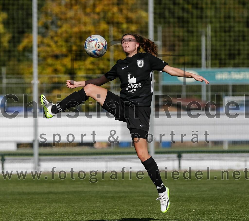 2023-10-21_096_FC_Langengeisling_gegen_TSV_Eching | Erding, Deutschland, 21.10.2023:
Fußball, Bezirksoberliga 2023 / 2024, 8. Spieltag, FC Langengeisling gegen TSV Eching, Endergebnis: 0:0

Julia Hauptkorn (TSV Eching, #16)

Foto: Christian Riedel / fotografie-riedel.net