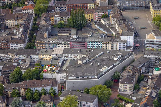 Witten230701451 | Luftbild, Ehem. Galeria Kaufhof, Marktplatz, Geschäftshäuser Bahnhofstraße, Witten, Ruhrgebiet, Nordrhein-Westfalen, Deutschland