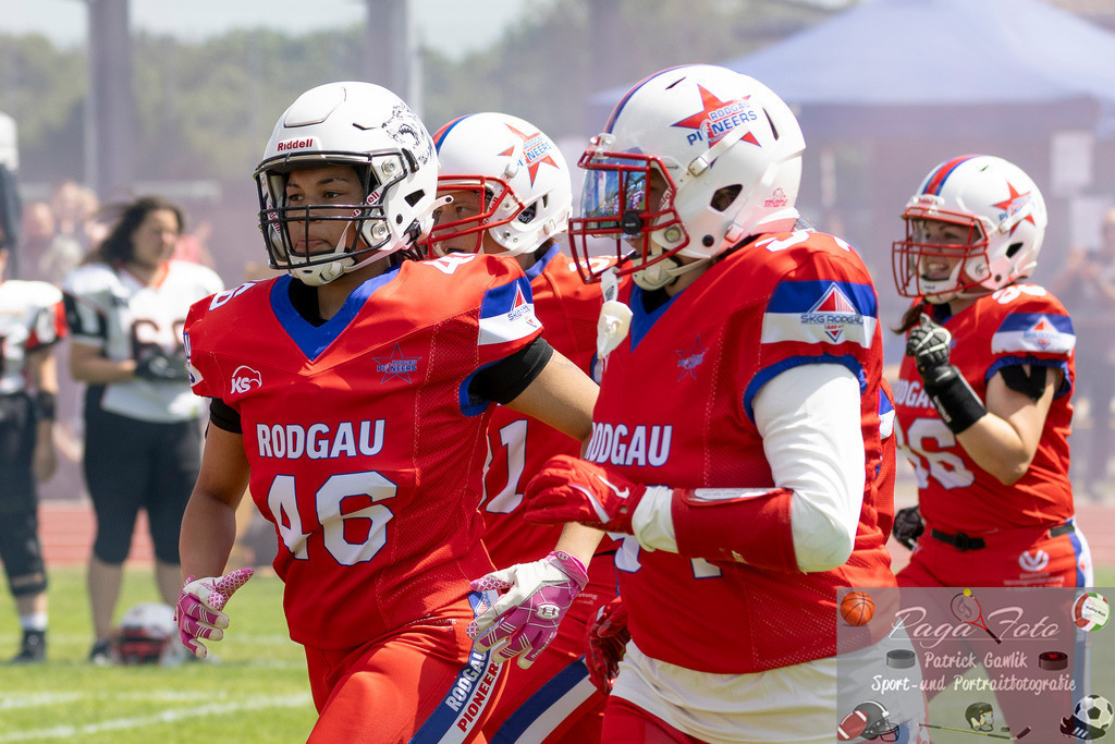 GFLW 1: German Football League Women 1: Rodgau Pioneers Ladies - Stuttgart Scorpions Sisters, 07.06.2026 | Jana Jagana (Rodgau Pioneers Ladies #46), Rodgau Pioneers Ladies - Stuttgart Scorpions Sisters, Rodgau, Maingau-Energie-Stadion "Am Weichsee", 7.6.2026 - Realisiert mit Pictrs.com