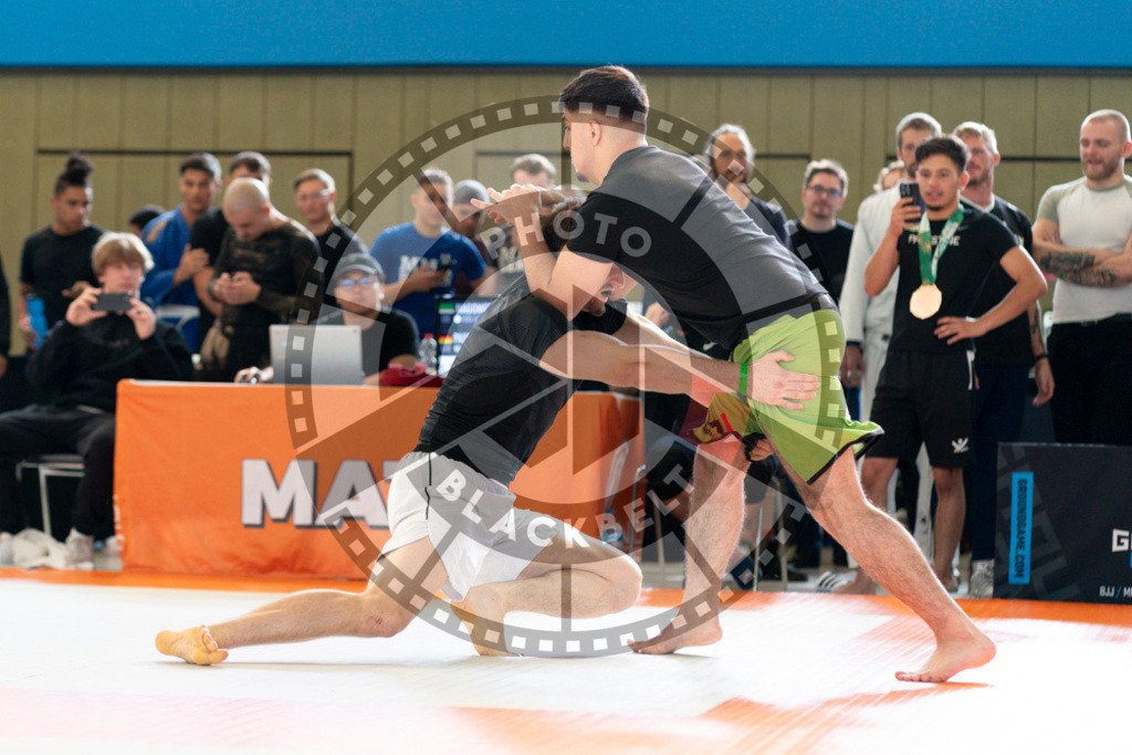 20240915PBB2351 | Athletes compete during the Grappling Industries’ grappling and Brazilian jiu-jitsu competition in Berlin, on September 15, 2024.