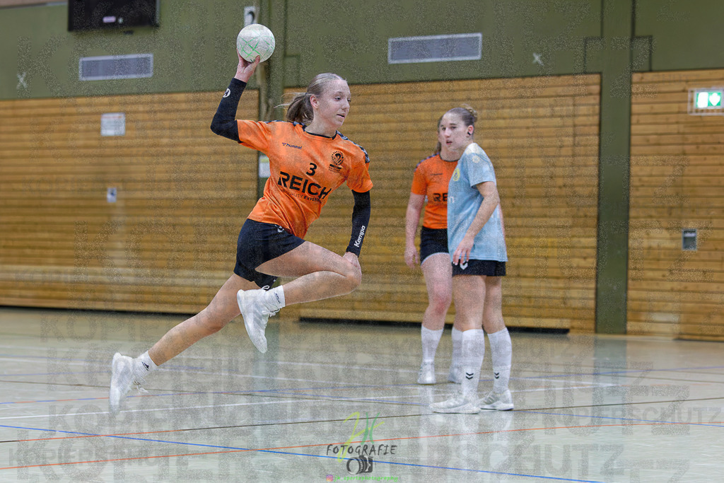 Bezirksliga weibl. A-Jugend; HSG Eibelshausen/Ewersbach - VfB Driedorf | Bezirksliga weibl. A-Jugend; HSG Eibelshausen/Ewersbach - VfB Driedorf am 30.10.2025 in Eibelshausen (Holderberghalle)Photo © 2025 - Jörg Heinrich - Realisiert mit Pictrs.com