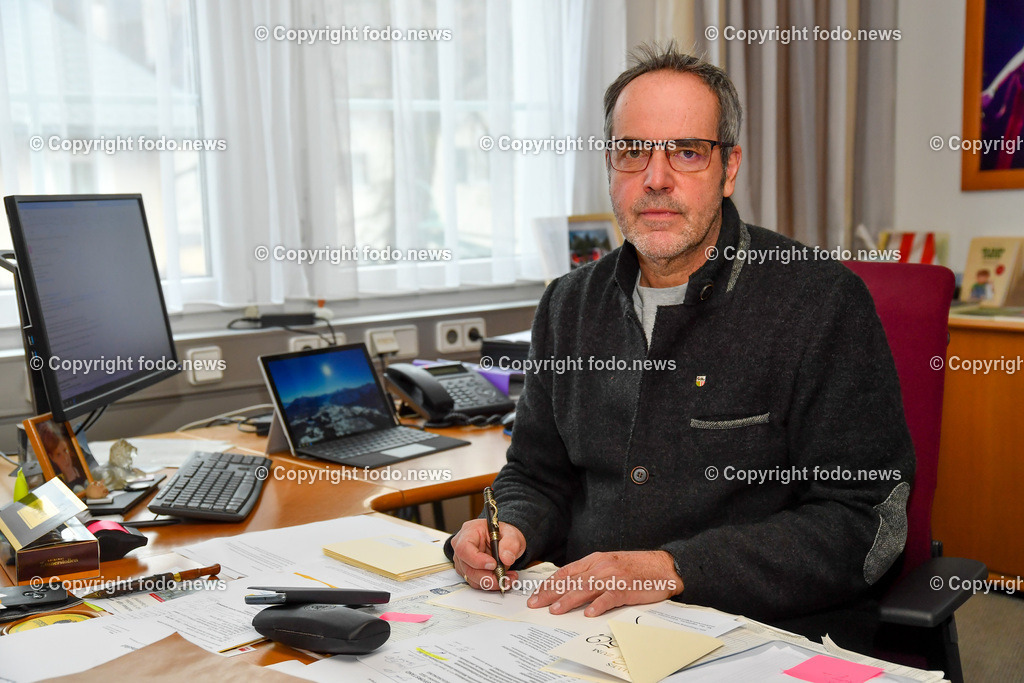 Bad Goisern_ 13.01.2023-5 | 13.01.2023, Bad Goisern, AUT, Bad Goisern, im Bild Schilcher Leopold (SP, Buergermeister Bad Goisern)
