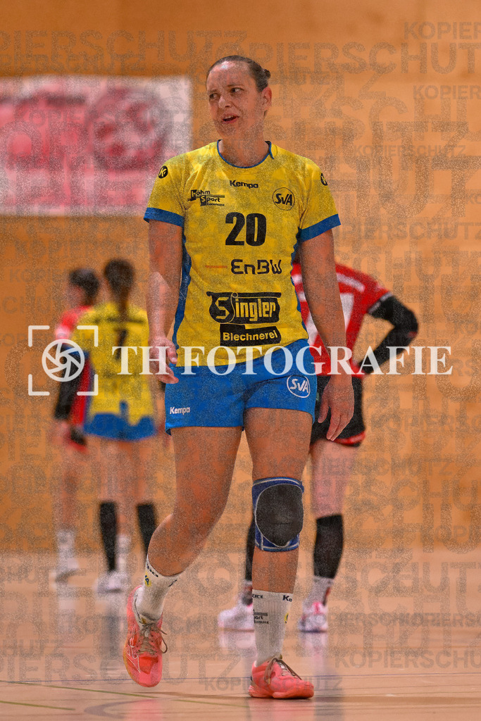 GER, SG Maulburg/Steinen - SV Allensbach 2, Frauen-Handball, Oberliga Suedbaden, 1. Spieltag, Saison 2024/2025, 28.09.2024 | Ines Ofterdinger (SV Allensbach 2, #20)GER, SG Maulburg/Steinen - SV Allensbach 2, Frauen-Handball, Oberliga Suedbaden, 1. Spieltag, Saison 2024/2025, 28.09.2024Foto: TH Fotografie/Thomas Hess