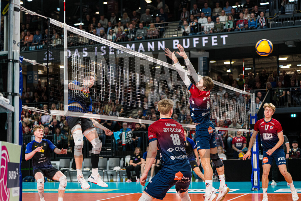 Volleyball I Herren I Saison 2025/2026 I Volleyball Bundesliga I 2. Spieltag I SVG Lüneburg - cerebricks Volley Goats Mitteldeutschland | CONTRAST ZERØ MEDIA - Realisiert mit Pictrs.com