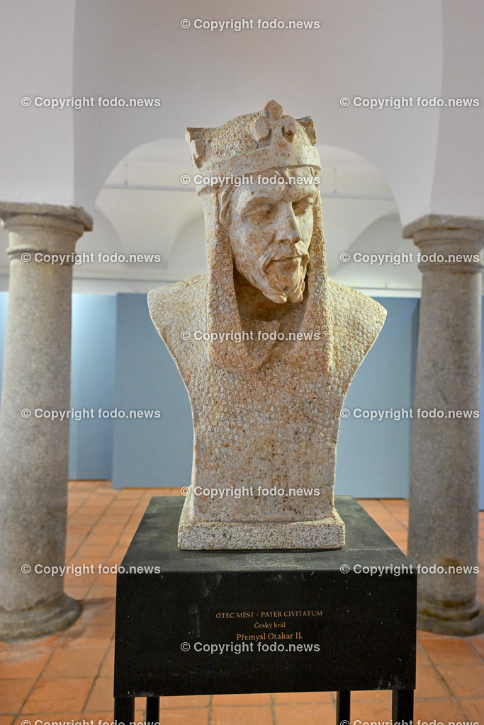 Freistadt_ Schlossmuseum_ 02.07.2024-1 | 02.07.2024, Freistadt, AUT, Schlossmuseum, Ausstellung Koenig Premysl Ottokar II, im Bild Koenig Premysl Ottokar II