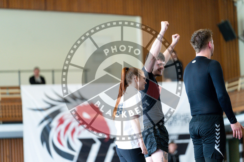 20240608PBB03939 | Fighters compete during the ILLCS VII summer edition luta livre competition in Hannover, Germany, on June 8, 2024.