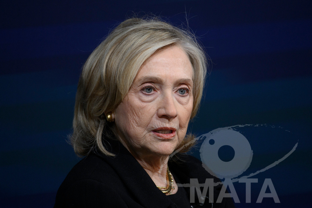 _DWA3677 | Die US-Politikerin Hillary Clinton auf der Veranstaltung Bridging Scholarship and Statecraft im Rahmen der Münchner Sicherheitskonferenz 2026. München, 13.02.2026 Bayern Deutschland  - Realisiert mit Pictrs.com