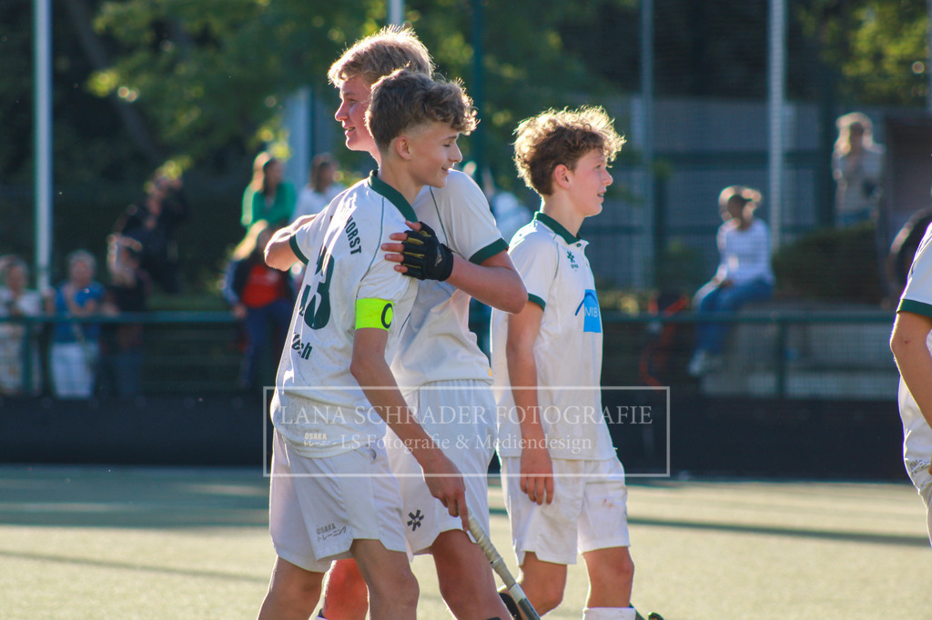 MU14 FINALE Westdeutsche Meisterschaft  Rot-Weiß Köln - HTC Uhlenhorst Mülheim 24.09.23 Düsseldorf-206 | lanaschraderfotografie - Realisiert mit Pictrs.com