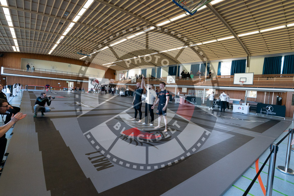 20250329PBB5161 | Fighters compete during the International Luta Livre (ILLCS) Germany IX Spring 2025 Competition spring on March 29, 2025 in Hannover, Germany.© Chiara Dazi